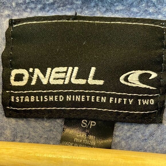 ONEILL Graphic Zip Up Hoodie with Pockets S - Picture 10 of 10